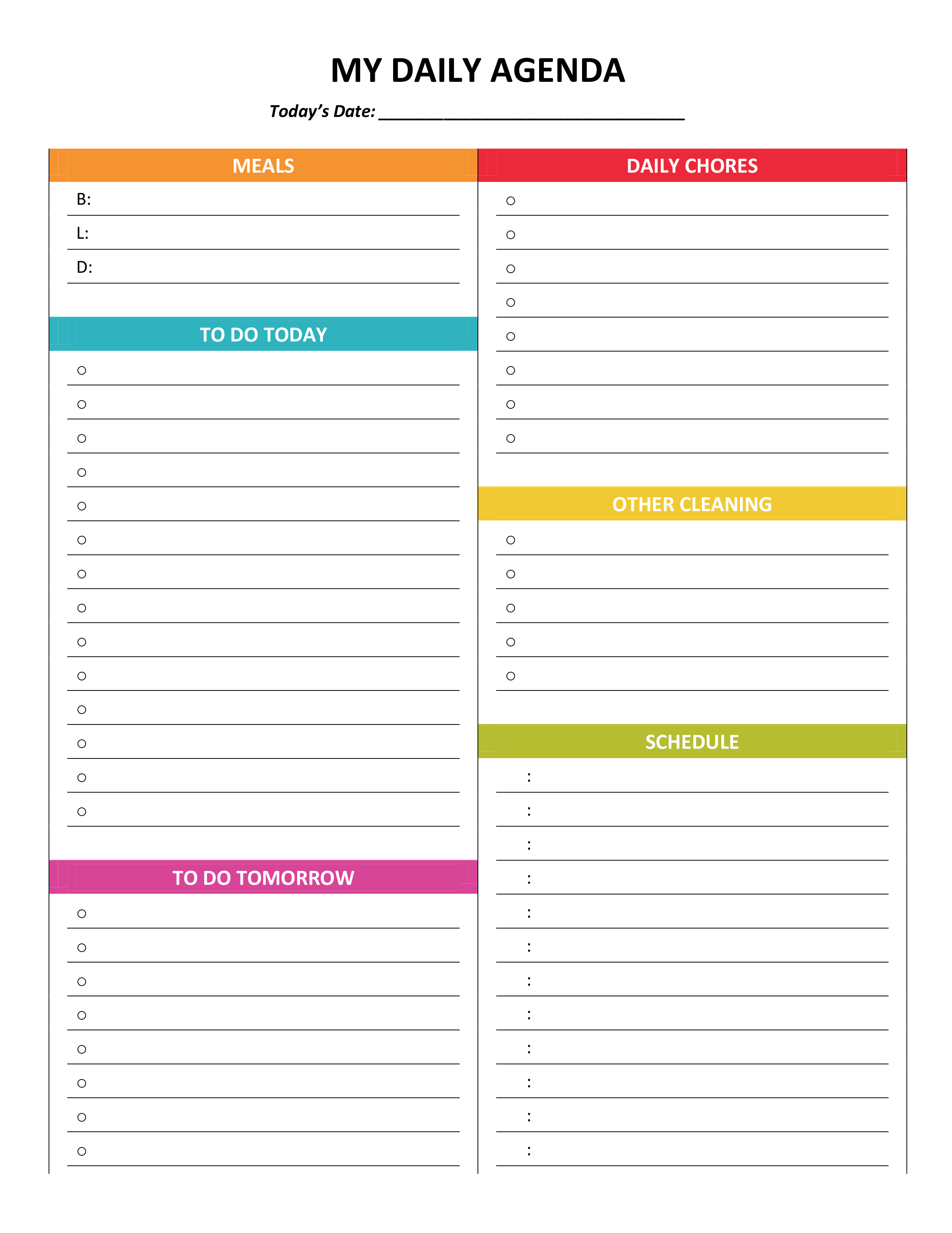 Cleaning To Do List Template from gonelikerainbows.files.wordpress.com