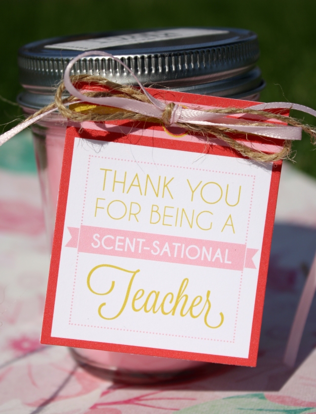 teacher gift, teacher appreciation, teacher gift tag, end of year gift, gift for teachers, teacher candle tag